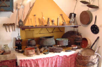 Historic kitchen interior