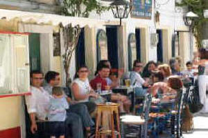 Waterfront cafe