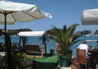 Panoramic bay view from Akis Cafe Bar