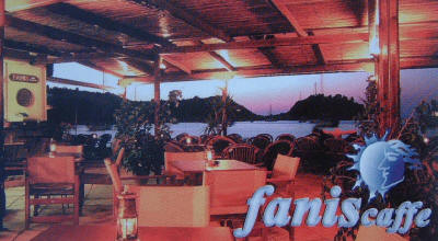 Fanis Cafe Bar waterfront seating