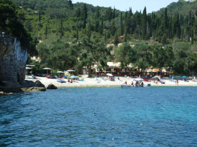 Monodendri Beach with Taverna